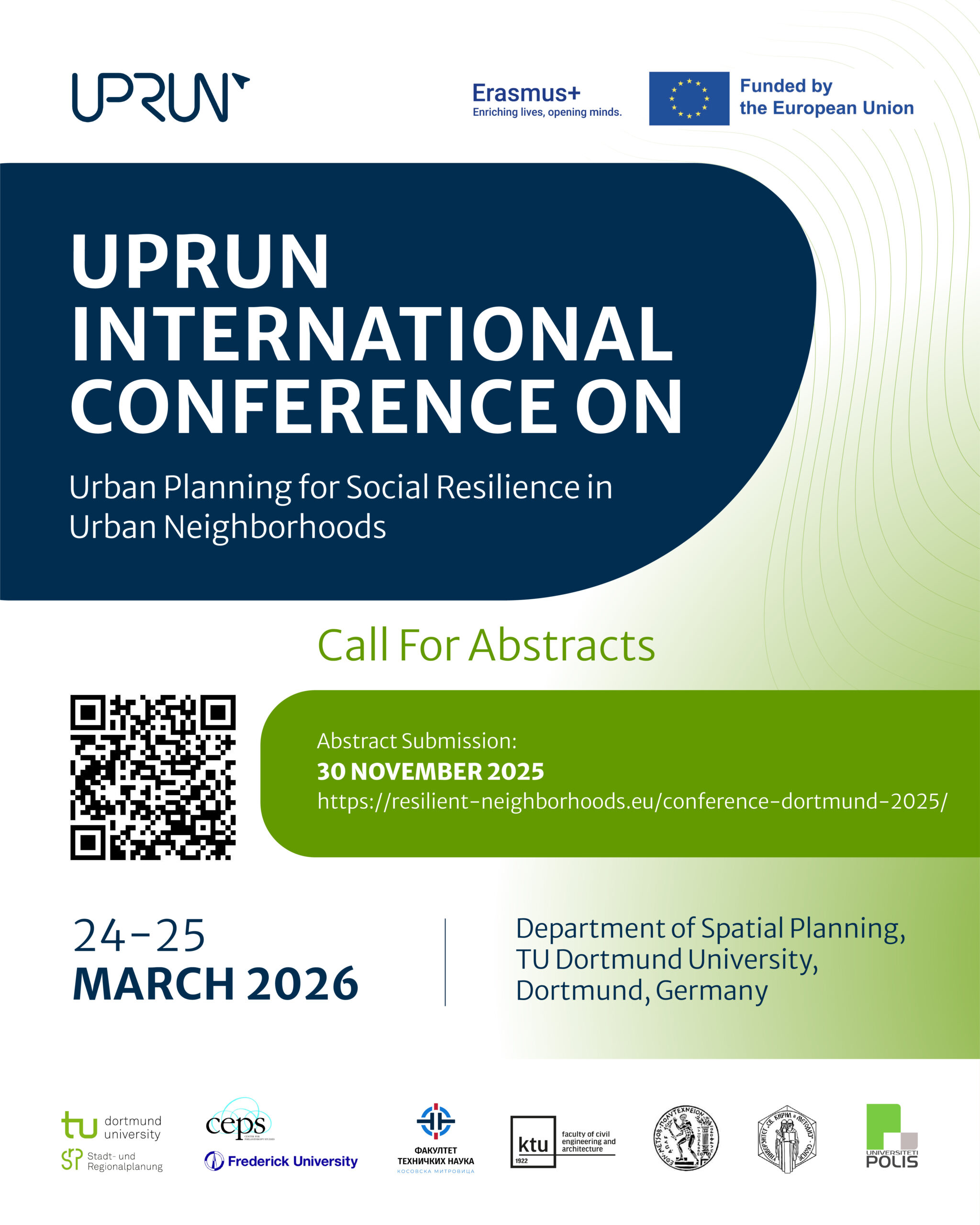 Join Us at the UPRUN Conference at TU Dortmund University!